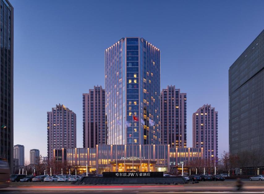 Jw Marriott Hotel Harbin River North Exterior foto